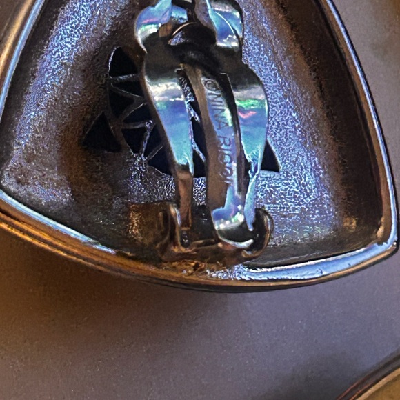 Neiman Marcus Gemstone Costume Earrings - Picture 6 of 6